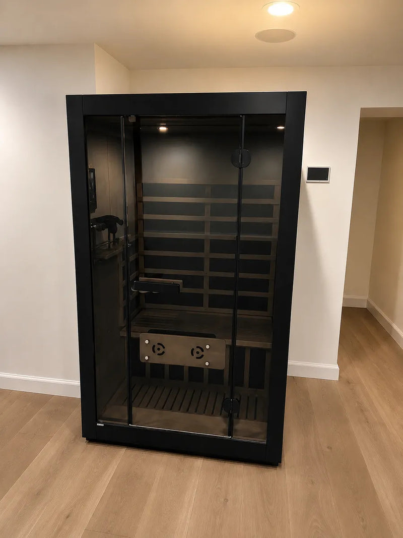 Customer sauna install